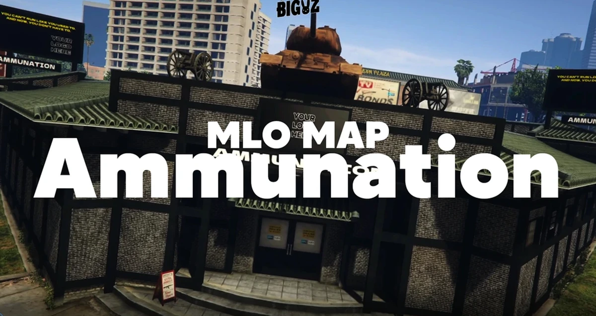 Ammunation MLO – Fully Open Source (FiveM)